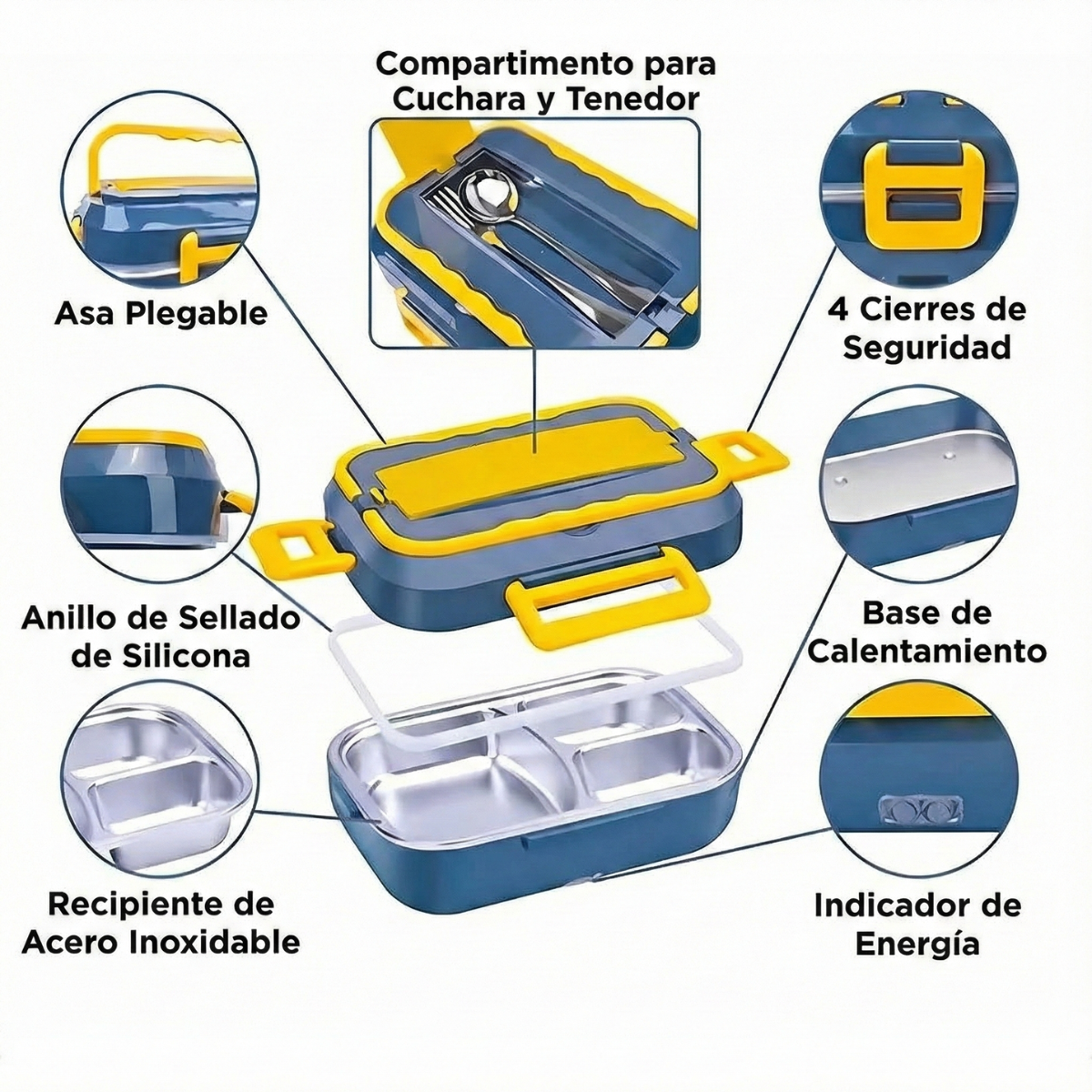 Lonchera Eléctrica Portátil - Auto