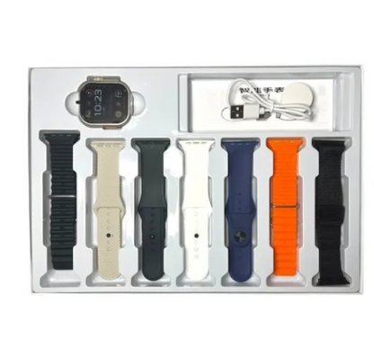 Smartwatch v55 Ultra infinity + 8 correas