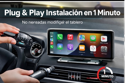 Pantalla CarPlay y Android para Auto