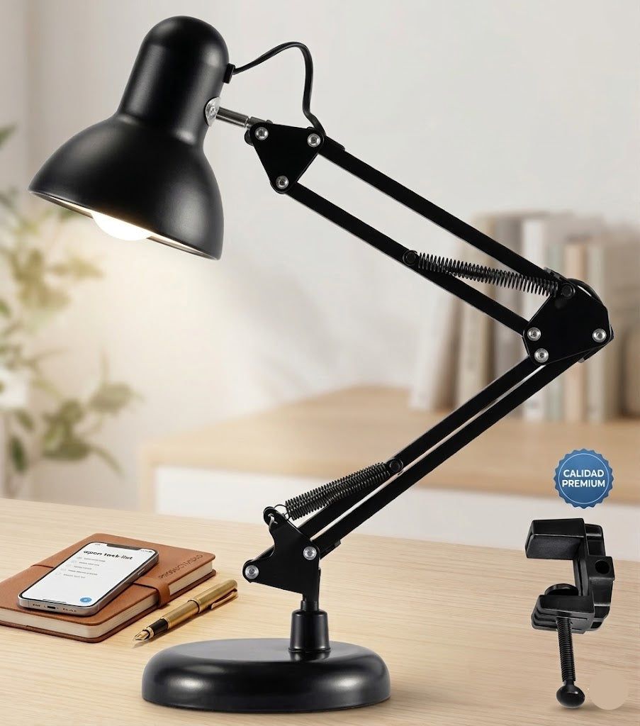 LAMPARA DE ESCRITORIO FLEXIBLE